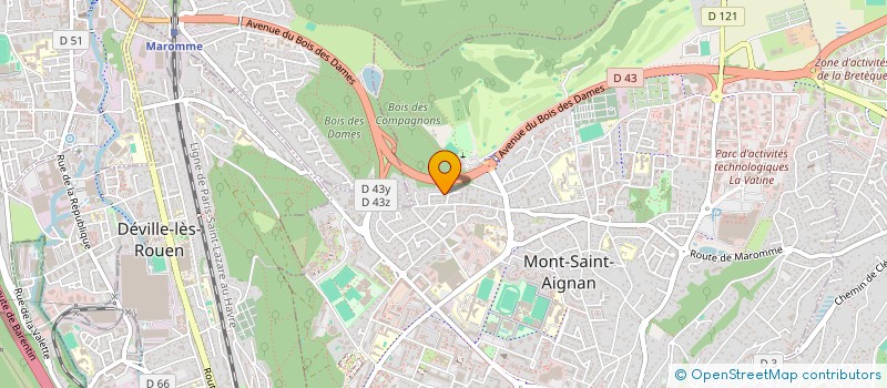 localisation de l'entreprise XALA  MONT-SAINT-AIGNAN