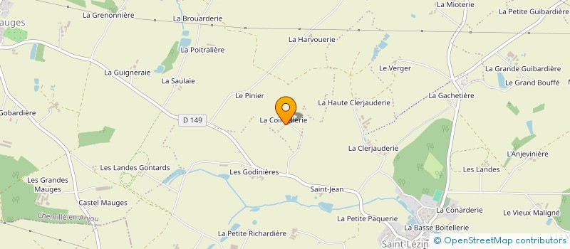 localisation de l'entreprise XALEST  CHEMILLE-EN-ANJOU