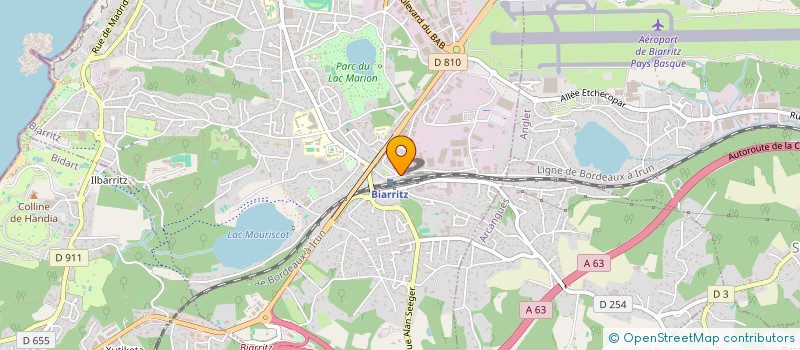 localisation de l'entreprise XALOTI  BIARRITZ