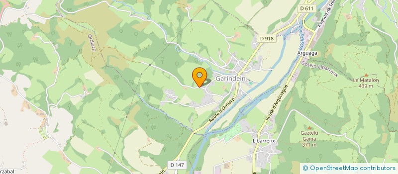 localisation de l'entreprise XALXALE  GARINDEIN