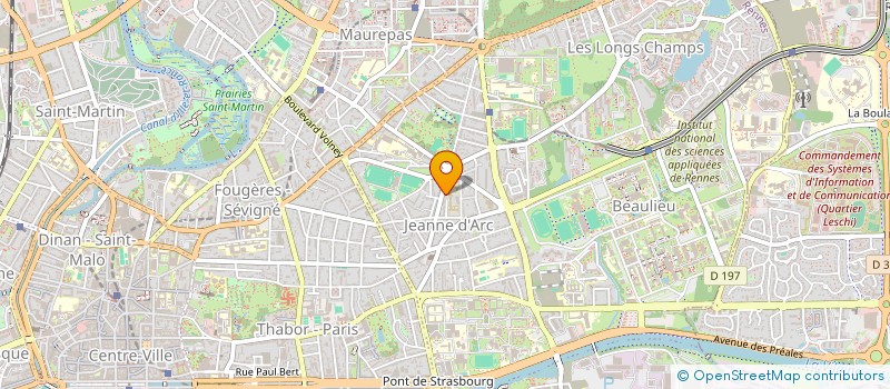 localisation de l'entreprise XAMADAMA à RENNES