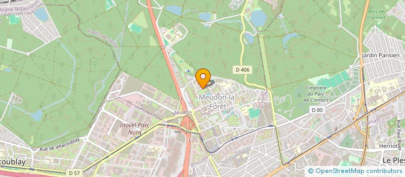 localisation de l'entreprise XAMAFERR à MEUDON