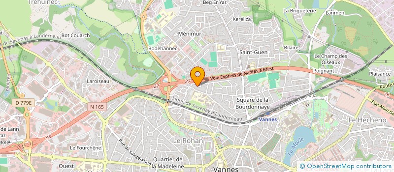 localisation de l'entreprise XAMAKA à VANNES