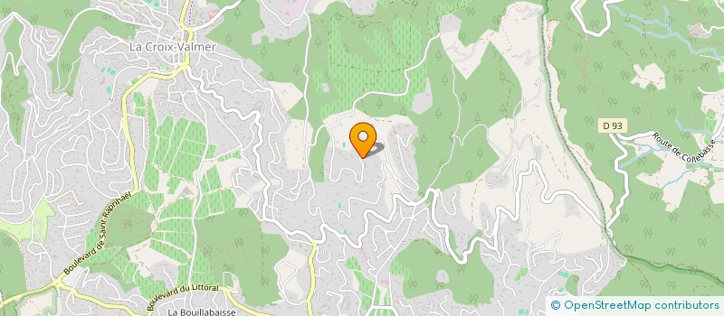 localisation de l'entreprise XAMENA  LA CROIX-VALMER