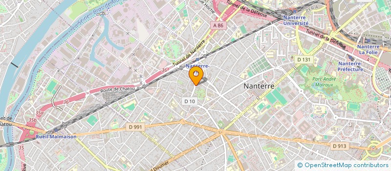 localisation de l'entreprise XAMPANYET  NANTERRE
