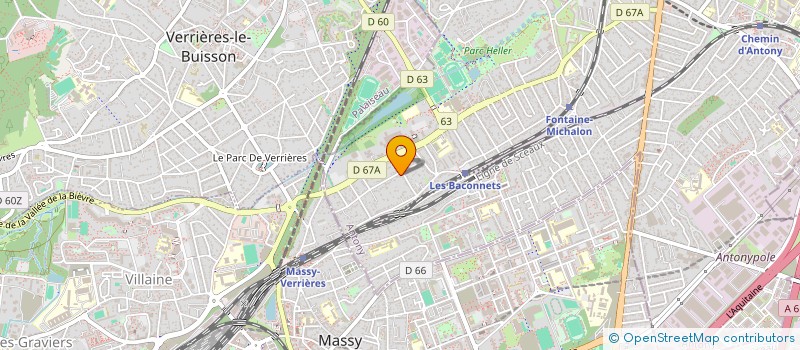 localisation de l'entreprise XANADOU à ANTONY
