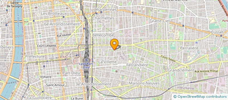 localisation de l'entreprise XANADU DIGITAL STUDIO à LYON