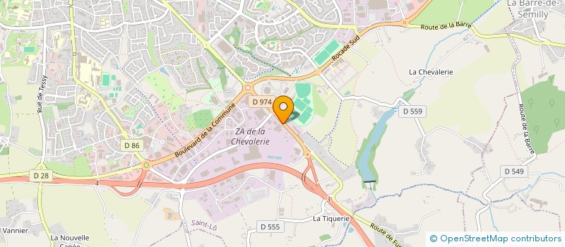 localisation de l'entreprise XANAMAIA  SAINT-LO