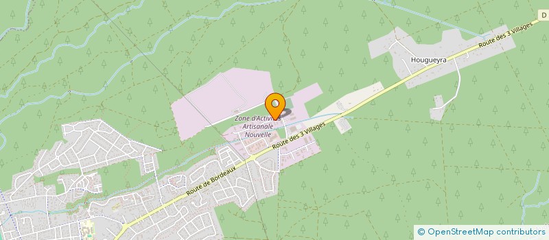 localisation de l'entreprise XANAT  AUDENGE