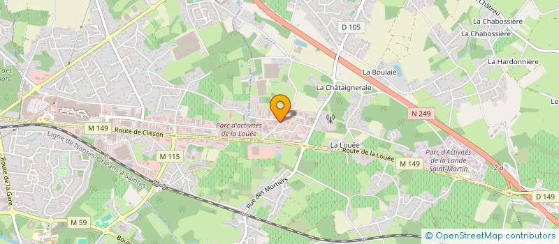 localisation de l'entreprise XANATOH DEPANNAGE  HAUTE-GOULAINE