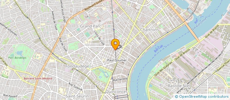 localisation de l'entreprise XANCO INVEST  BORDEAUX