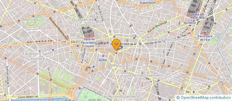 localisation de l'entreprise XANDRO PRODUCTIONS à PARIS