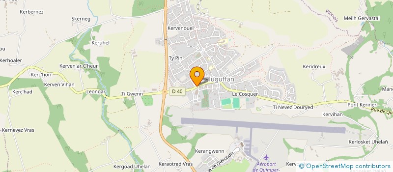 localisation de l'entreprise XANEJU à PLUGUFFAN