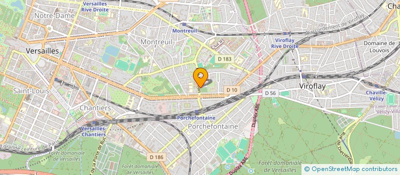 localisation de l'entreprise XANEMOS à VERSAILLES