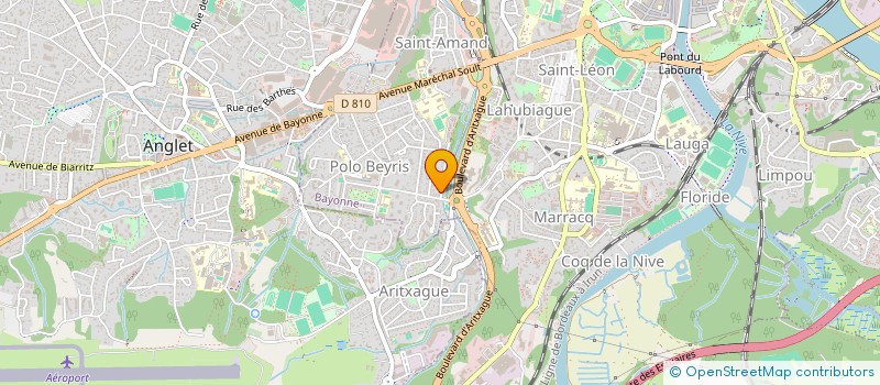 localisation de l'entreprise XANTZA à BAYONNE