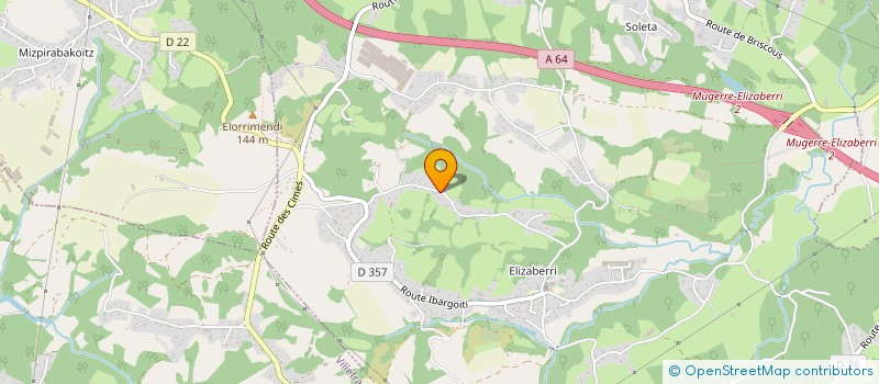 localisation de l'entreprise XANUKEN  MOUGUERRE