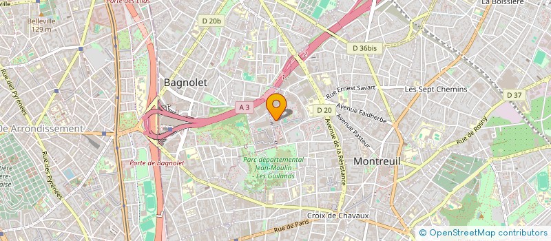 localisation de l'entreprise XANUYE DO MEMOUKE FEDDE à MONTREUIL