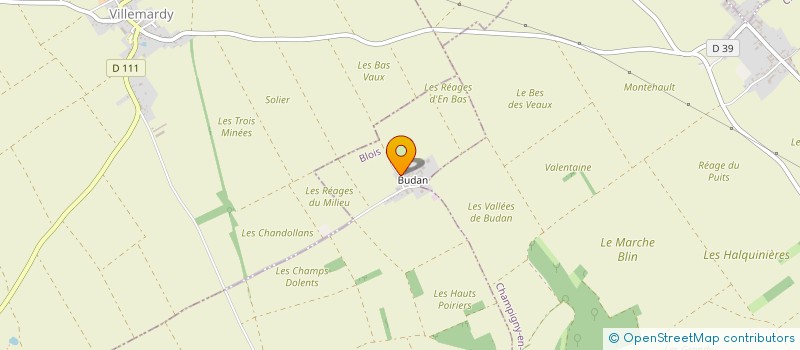 localisation de l'entreprise XAO  VILLEFRANCUR