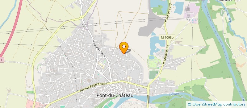 localisation de l'entreprise XAOC IMMO  PONT-DU-CHATEAU