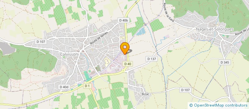 localisation de l'entreprise XAP IT  CALVISSON