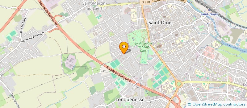 localisation de l'entreprise XAPATEX  LONGUENESSE