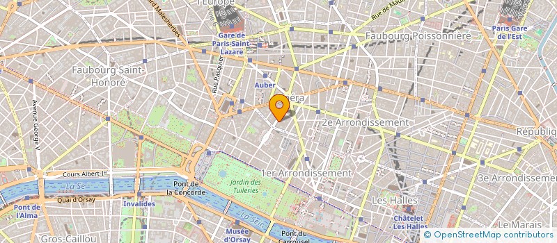 localisation de l'entreprise XAPE à PARIS