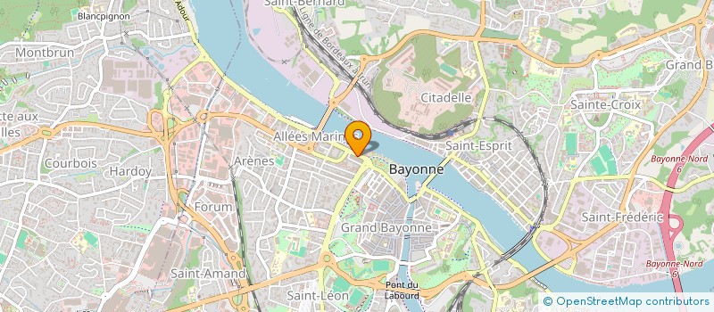 localisation de l'entreprise XAPITAL BURUA à BAYONNE