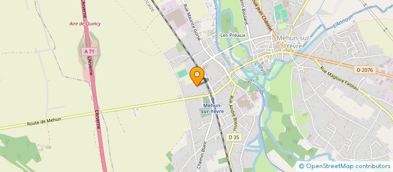 localisation de l'entreprise XARAX  MEHUN-SUR-YEVRE