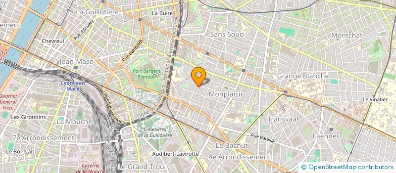 localisation de l'entreprise XAROLION  LYON