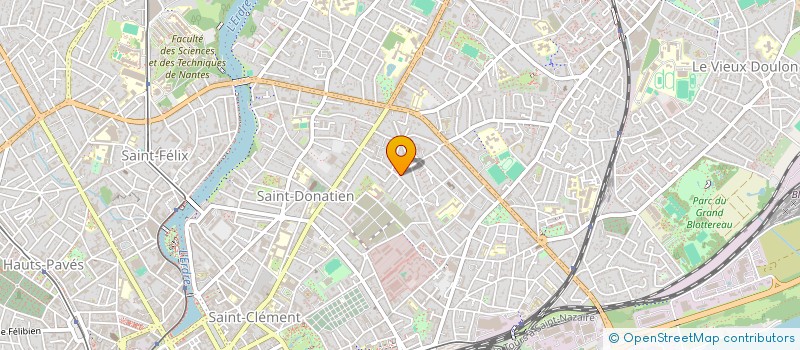 localisation de l'entreprise XARUTAD  NANTES