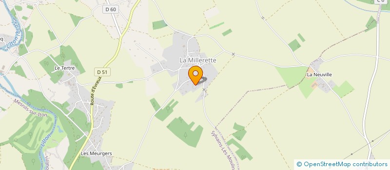 localisation de l'entreprise XASYCEL  SYLVAINS-LES-MOULINS