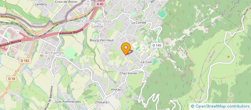 localisation de l'entreprise XATGAB  COLLONGES-SOUS-SALEVE