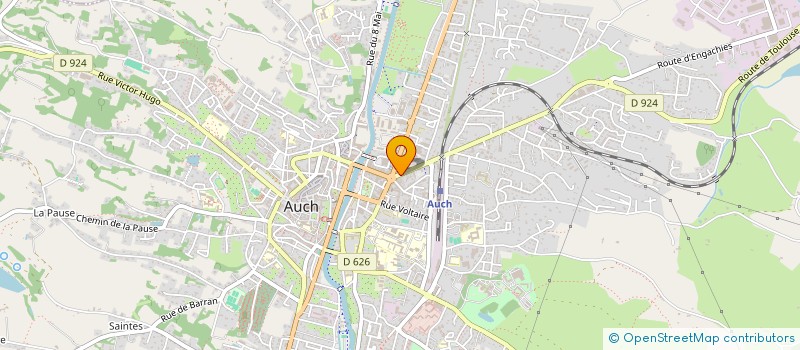 localisation de l'entreprise XAU SERVICES à AUCH
