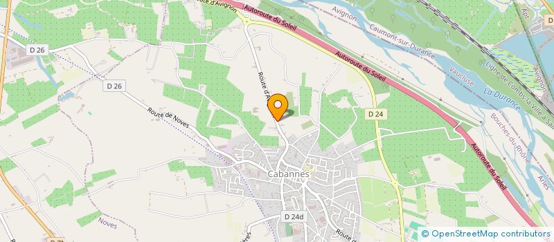 localisation de l'entreprise XAV ET MAG 2  CABANNES