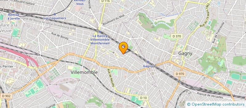 localisation de l'entreprise XAVATHAN à VILLEMOMBLE