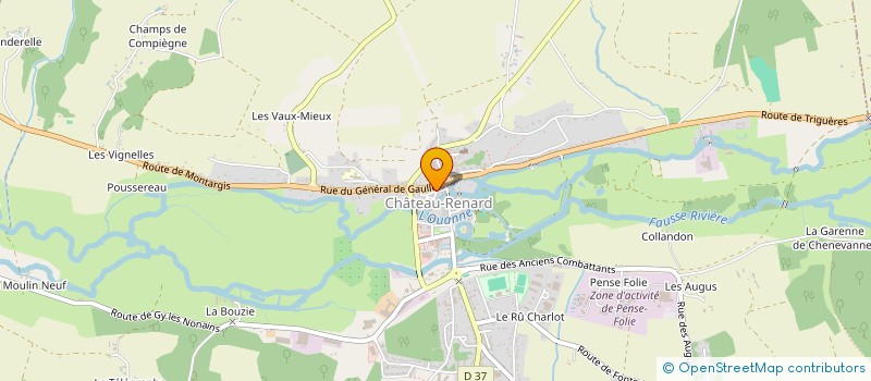 localisation de l'entreprise XAVI IMMO  CHATEAU-RENARD
