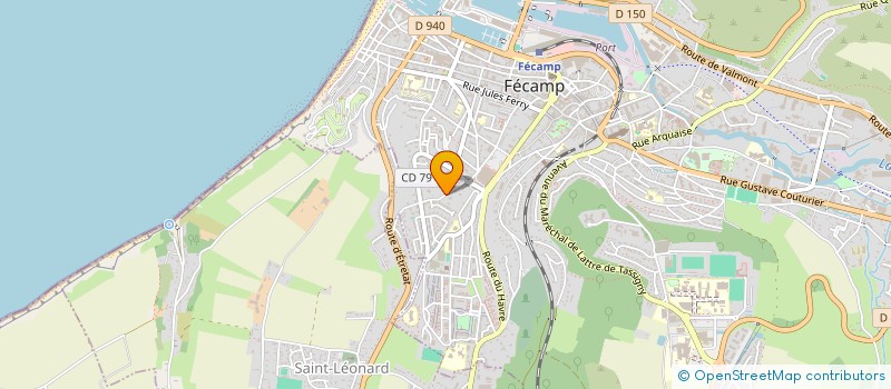 localisation de l'entreprise XAVIER 56  FECAMP