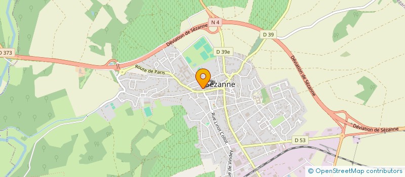 localisation de l'entreprise XAVIER BOUFFIN ET LAETITIA MARCHAND, NOTAIRES ASSOCIES  SEZANNE