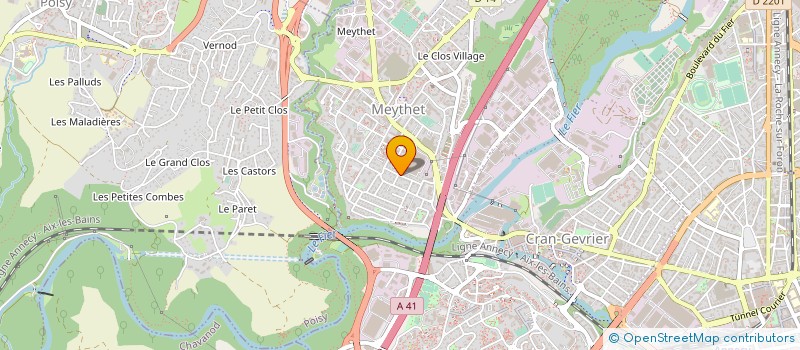 localisation de l'entreprise XAVIER BRUNET, VINCENT MORATI, AUDE MARTIN-BOUVIER, FLORENT BILLET ET DAMIEN BRECVILLE, NOTAIRES ASSOCIES à ANNECY