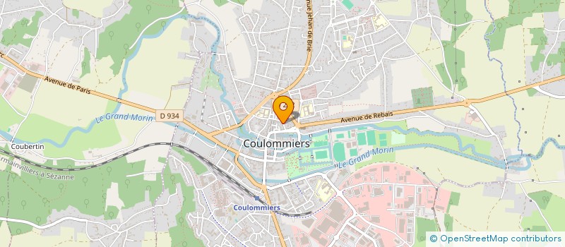localisation de l'entreprise XAVIER ET FILS à COULOMMIERS