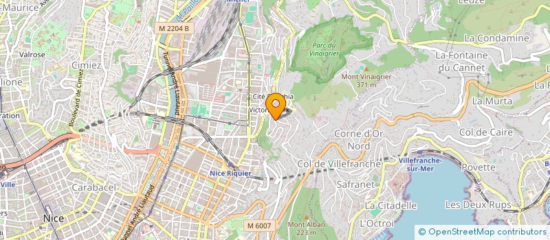 localisation de l'entreprise XAVIER FRANCOISE  NICE