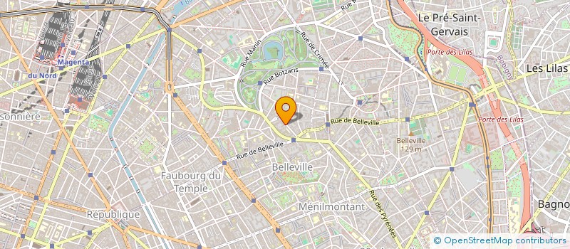 localisation de l'entreprise XAVIER GAINARD  PARIS