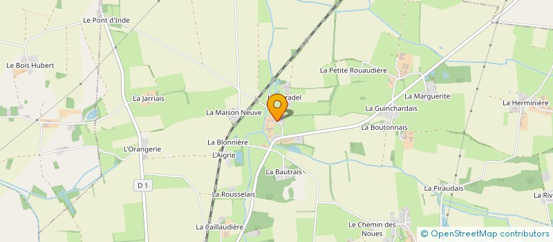 localisation de l'entreprise XAVIER GUIHEUX  ABBARETZ