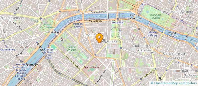 localisation de l'entreprise XAVIER JORDAN CONSEIL  PARIS