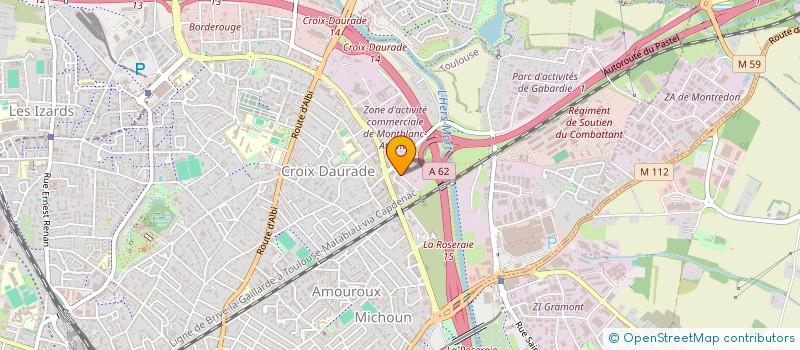 localisation de l'entreprise XAVIER MARTIN AUDIT  TOULOUSE