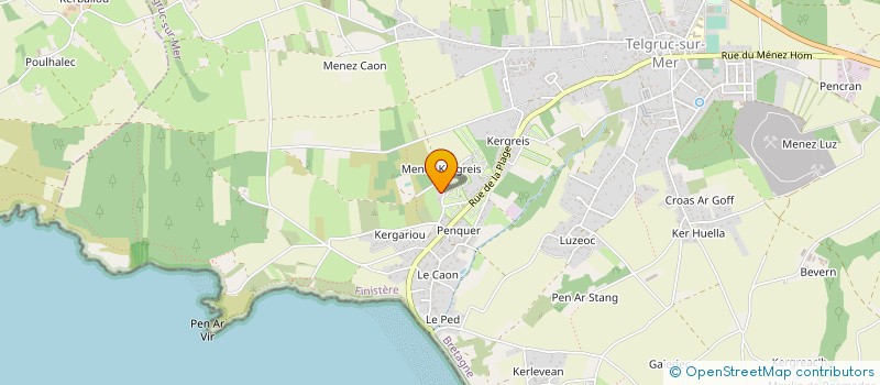 localisation de l'entreprise XAVIER PERRILLAT STRATEGIE ET CREATION  CROZON