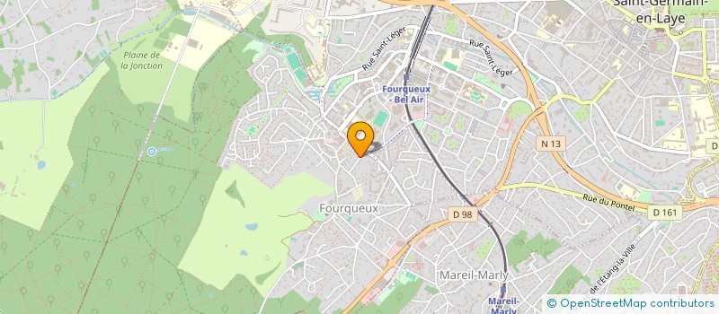 localisation de l'entreprise XAVIER PIERRE  SAINT-GERMAIN-EN-LAYE