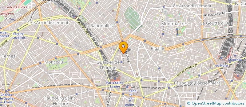 localisation de l'entreprise XAVIER PILLOT  PARIS