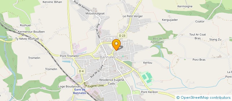 localisation de l'entreprise XAVIER ROFFE  SAINT-JOUAN-DE-L'ISLE