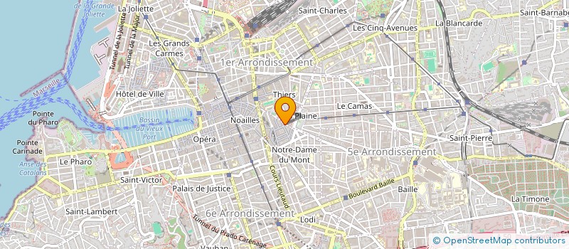 localisation de l'entreprise XAVIER ROULLEAU à MARSEILLE